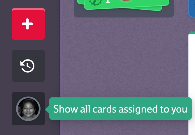 Click on this button to see all your Codecks cards